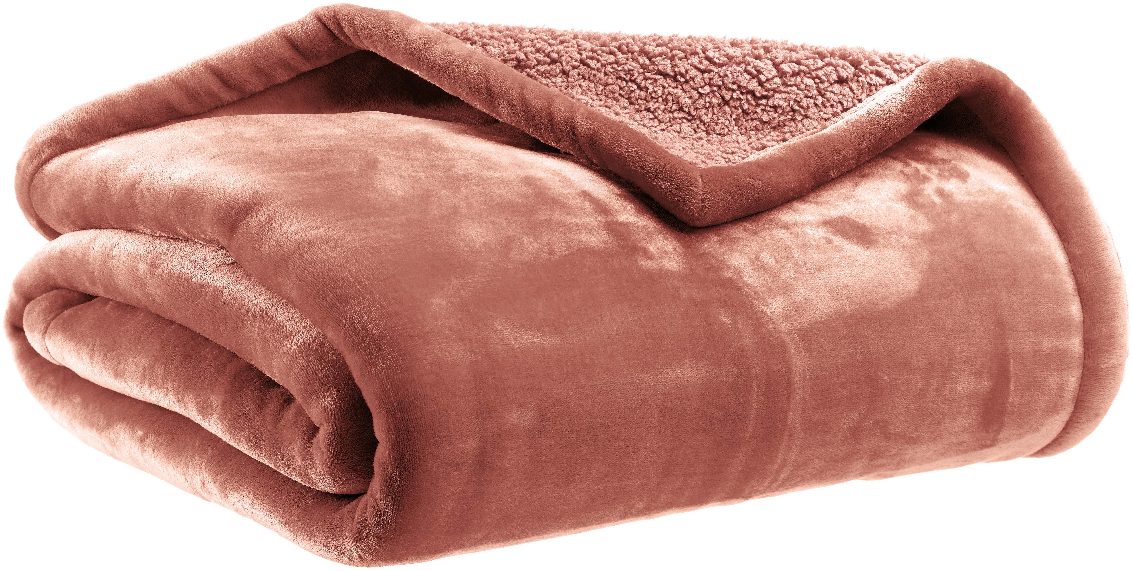 Michka plaid Terracotta 130 X 160