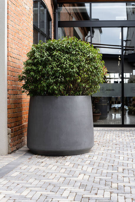 Pottery Pots - Bloempot Patt M, Grijs