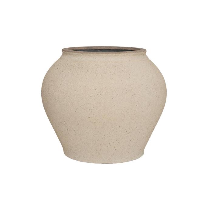 Pottery Pots - Bloempot Zeus L, Saharazand