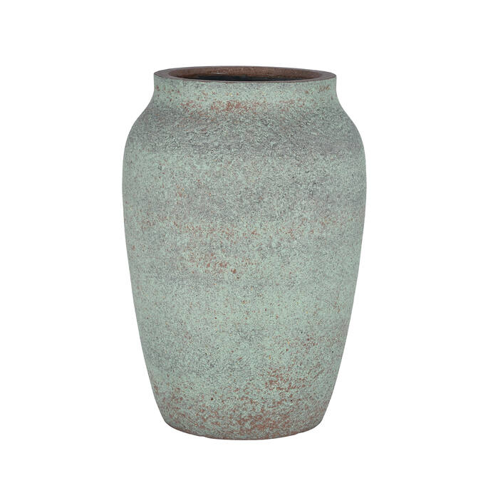 Pottery Pots - Bloempot Hera L, Rustiek Groen
