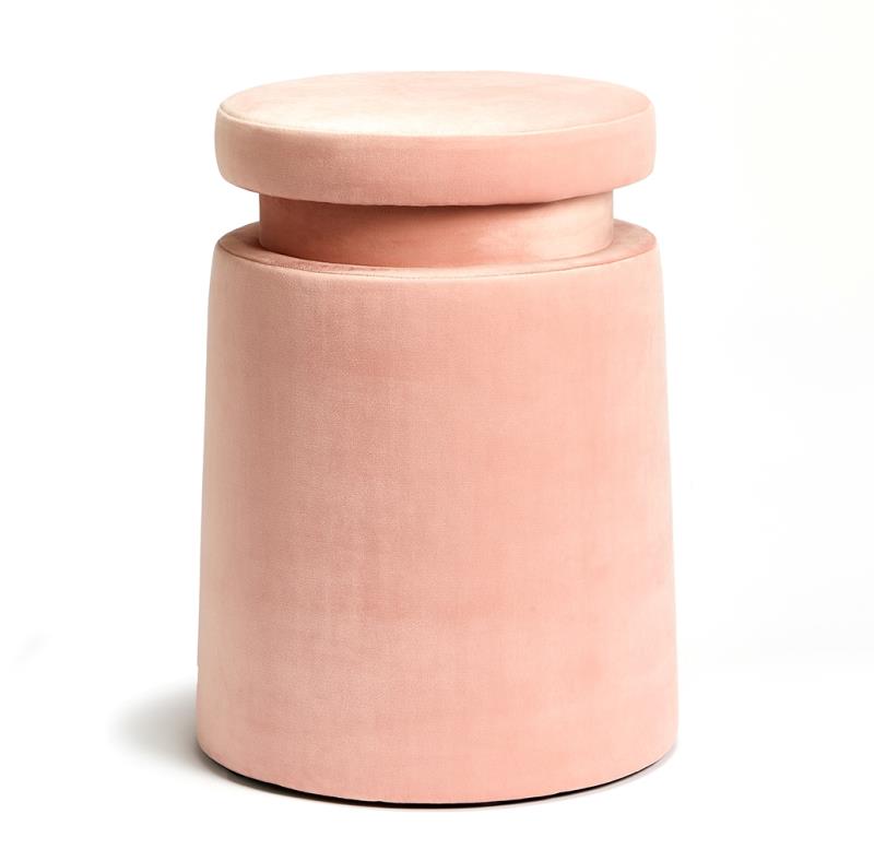 Henry Dean | Tsjomoloenga kruk fluweel Blush H47 cm