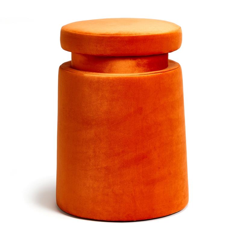 Henry Dean | Tsjomoloenga kruk fluweel Rust H47 cm