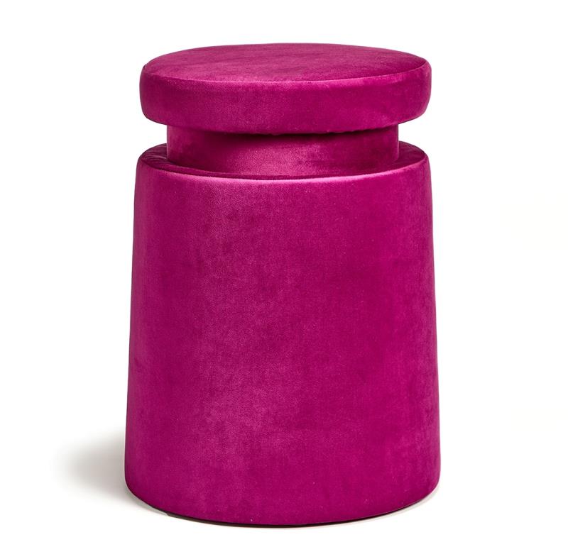 Henry Dean | Tsjomoloenga kruk fluweel Malva H47 cm