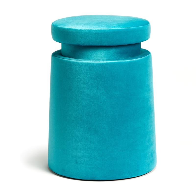 Henry Dean | Tsjomoloenga kruk fluweel Viridine H47 cm