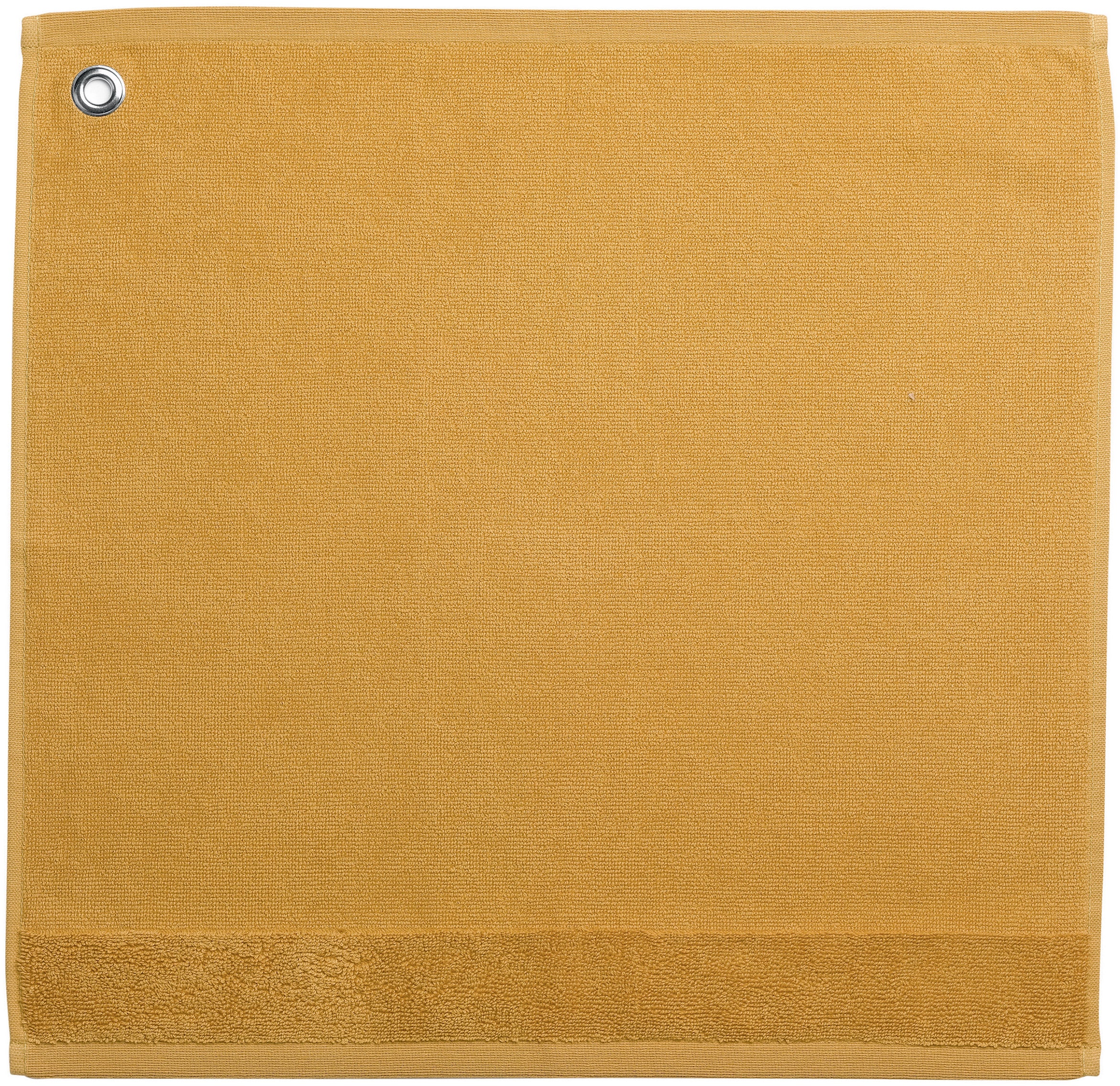 Handdoek met oogje Curl Curry 50 X 50