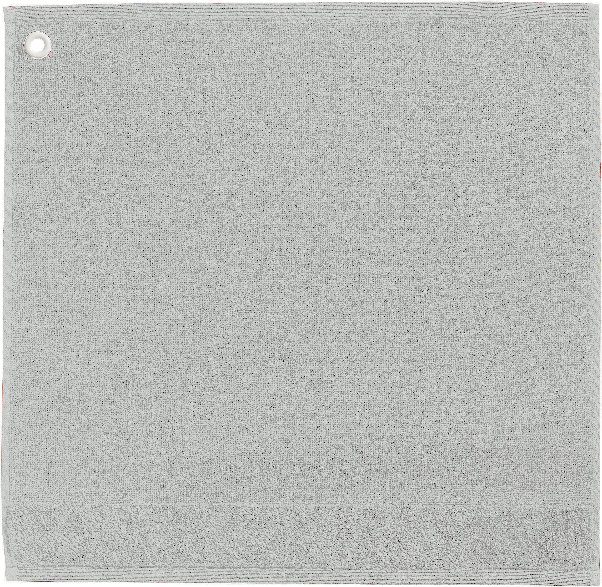 Handdoek met oogje Curl Perle 50 X 50