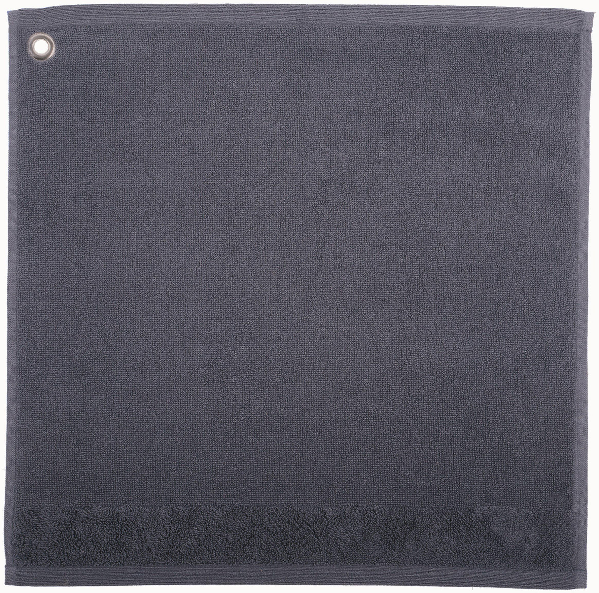 Handdoek met oogje Curl Ombre 50 X 50