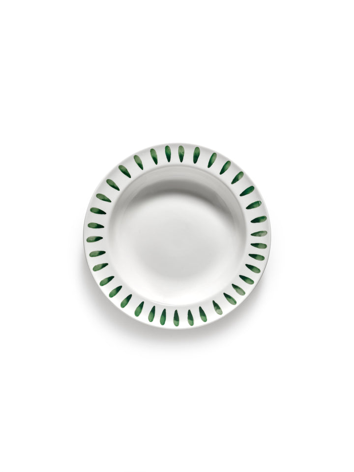 Serax - Marie Michielssen - Pastabord Groen Charly - Set van 2