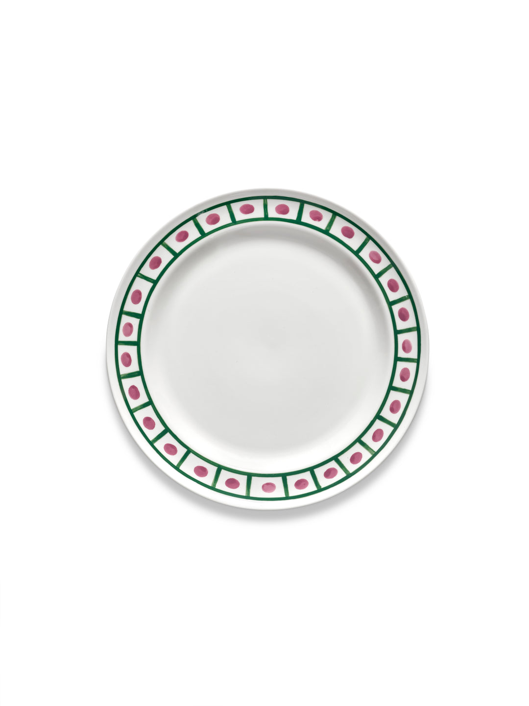 Serax - Marie Michielssen - Dinerbord Paars Groen Charly - Set van 2