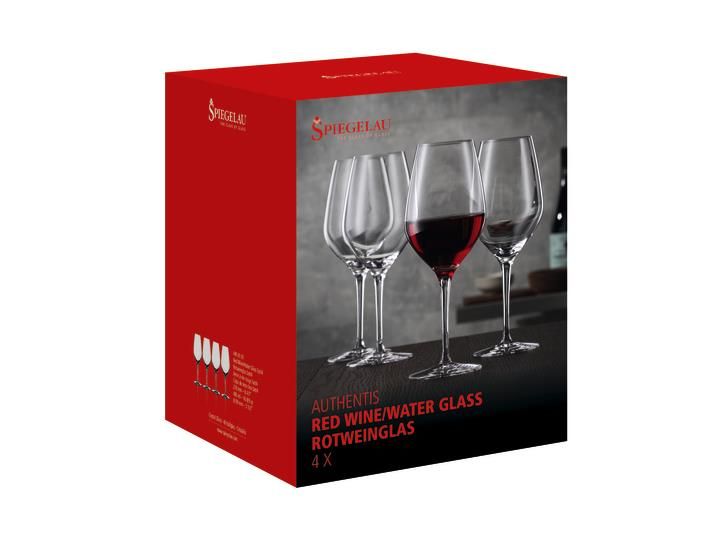 Spiegelau - Authentis rodewijnglas 480 ml set van 4
