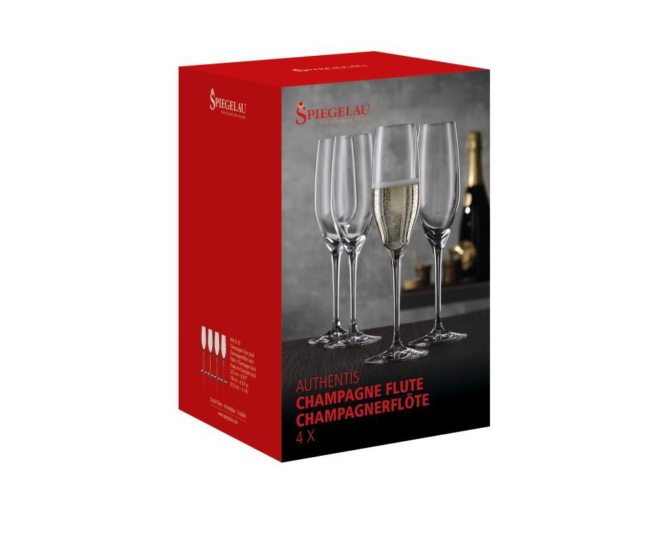 Spiegelau - Authentis Champagneflute set van 4