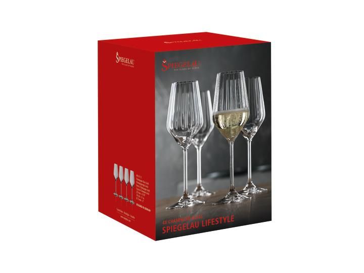 Spiegelau - Lifestyle Champagneglas 310 ml set van 4