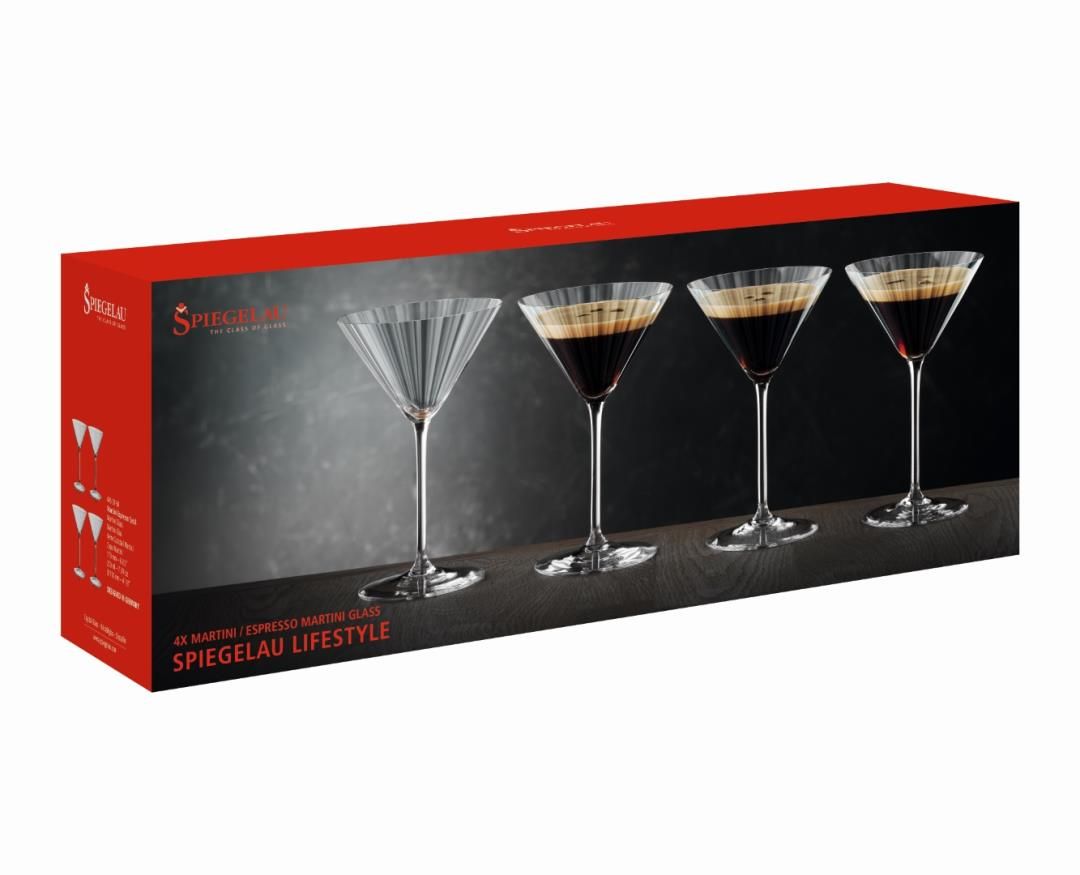 Spiegelau - Lifestyle martiniglas set van 4