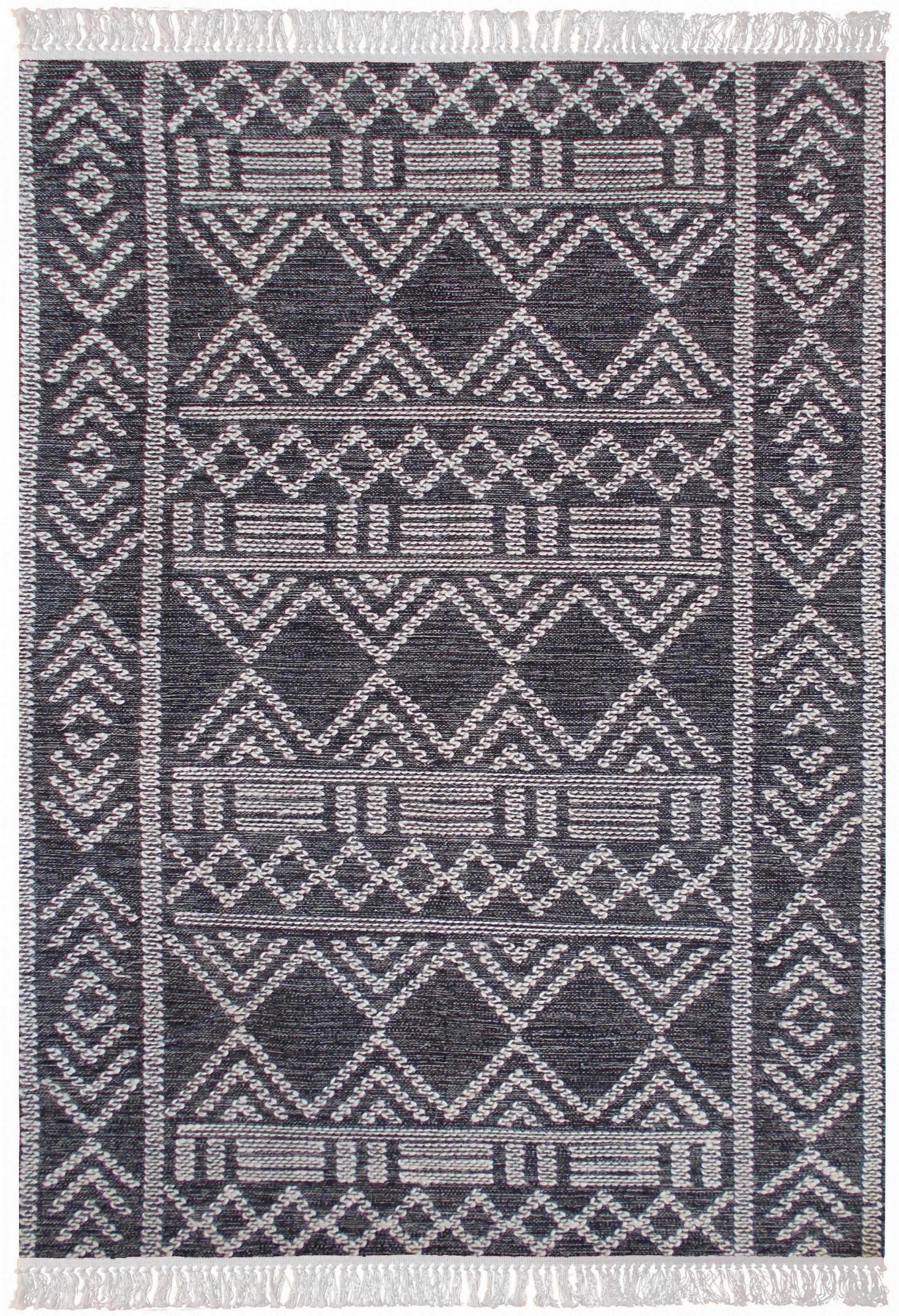 Maïs tapijt Charbon/Ivoire 160 X 230