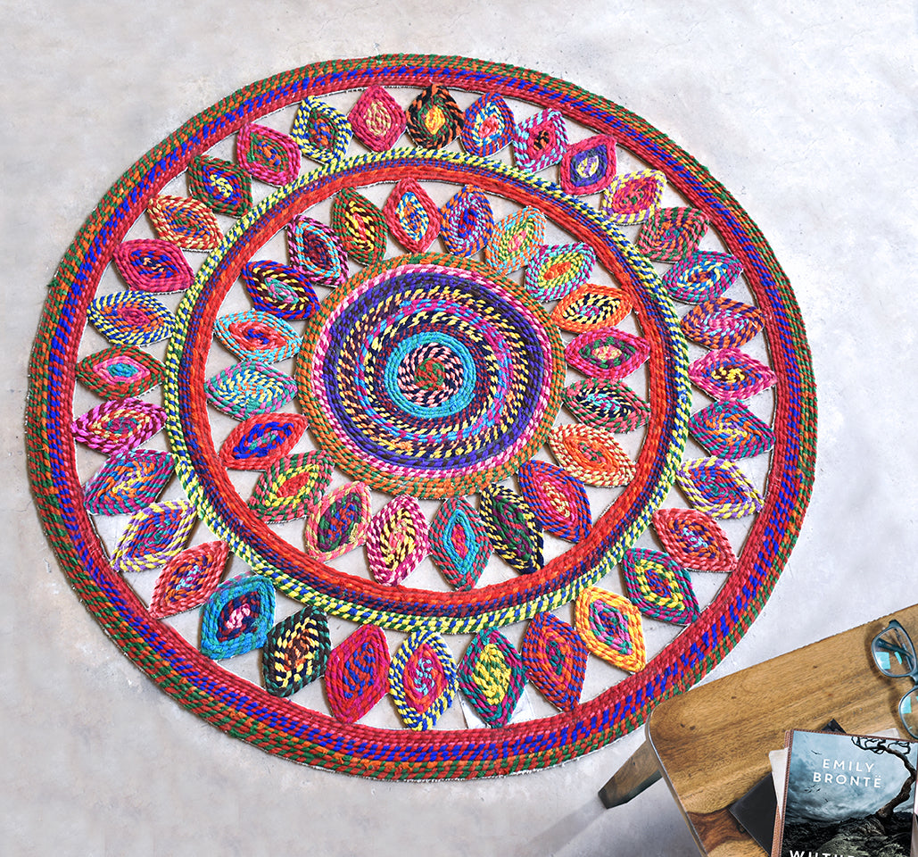 Bowey tapijt Multicolore Diameter 90