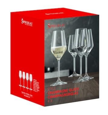 Spiegelau - Style champagneglas 310 ml set van 4