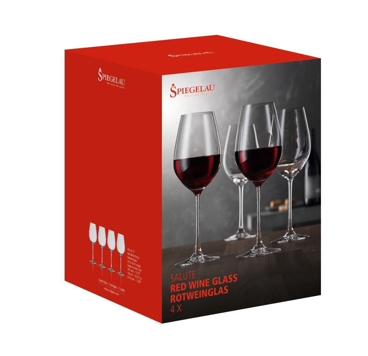 Spiegelau - Salute rodewijnglas 550 ml (set van 4)