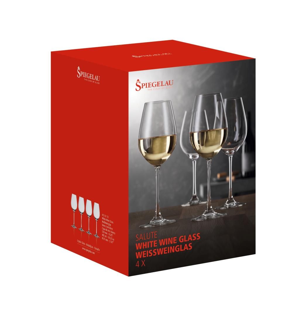 Spiegelau - Salute wittewijnglas 465 ml set van 4