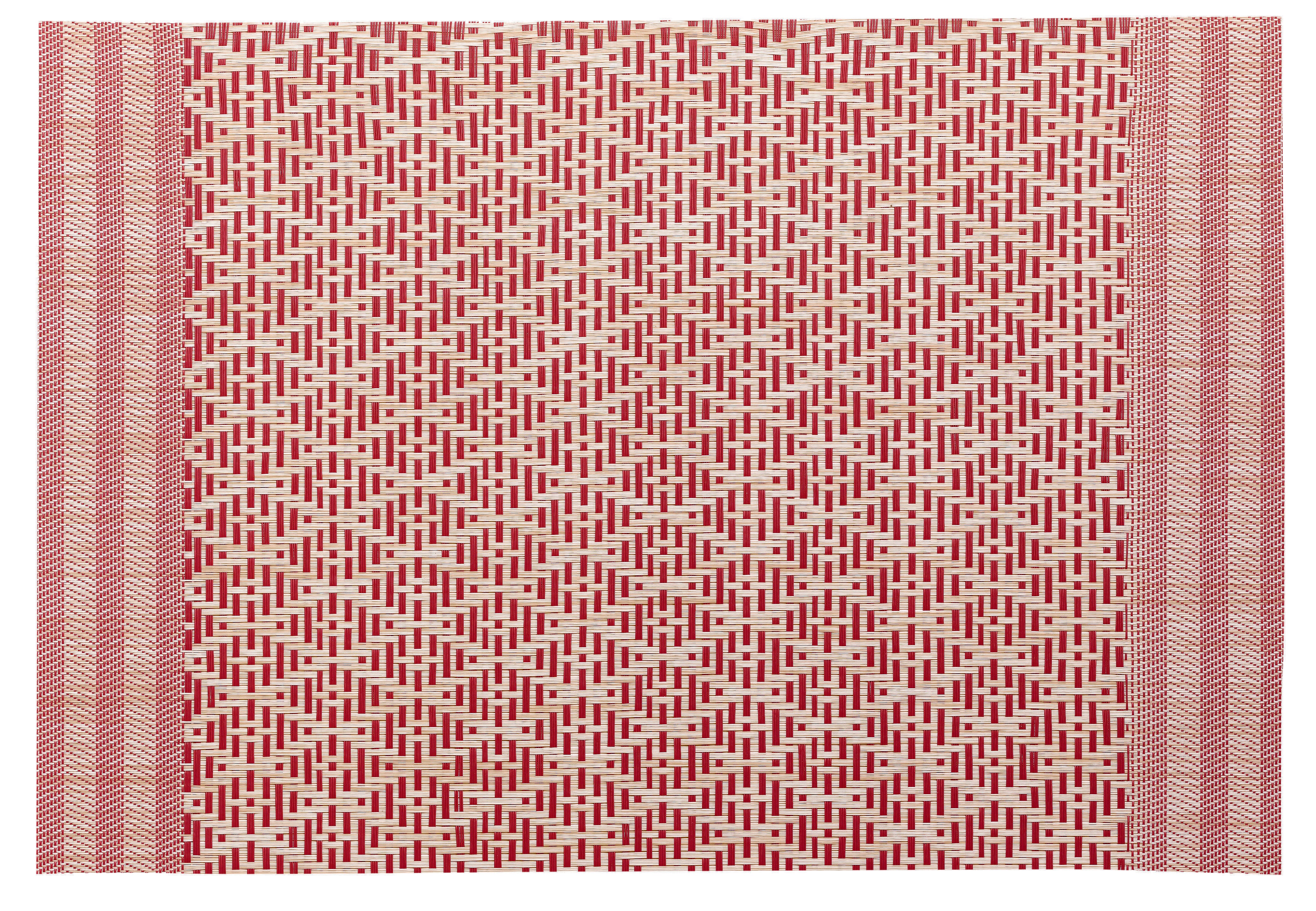 Placemat Set Kadra Naturel/Rouge 33 X 45