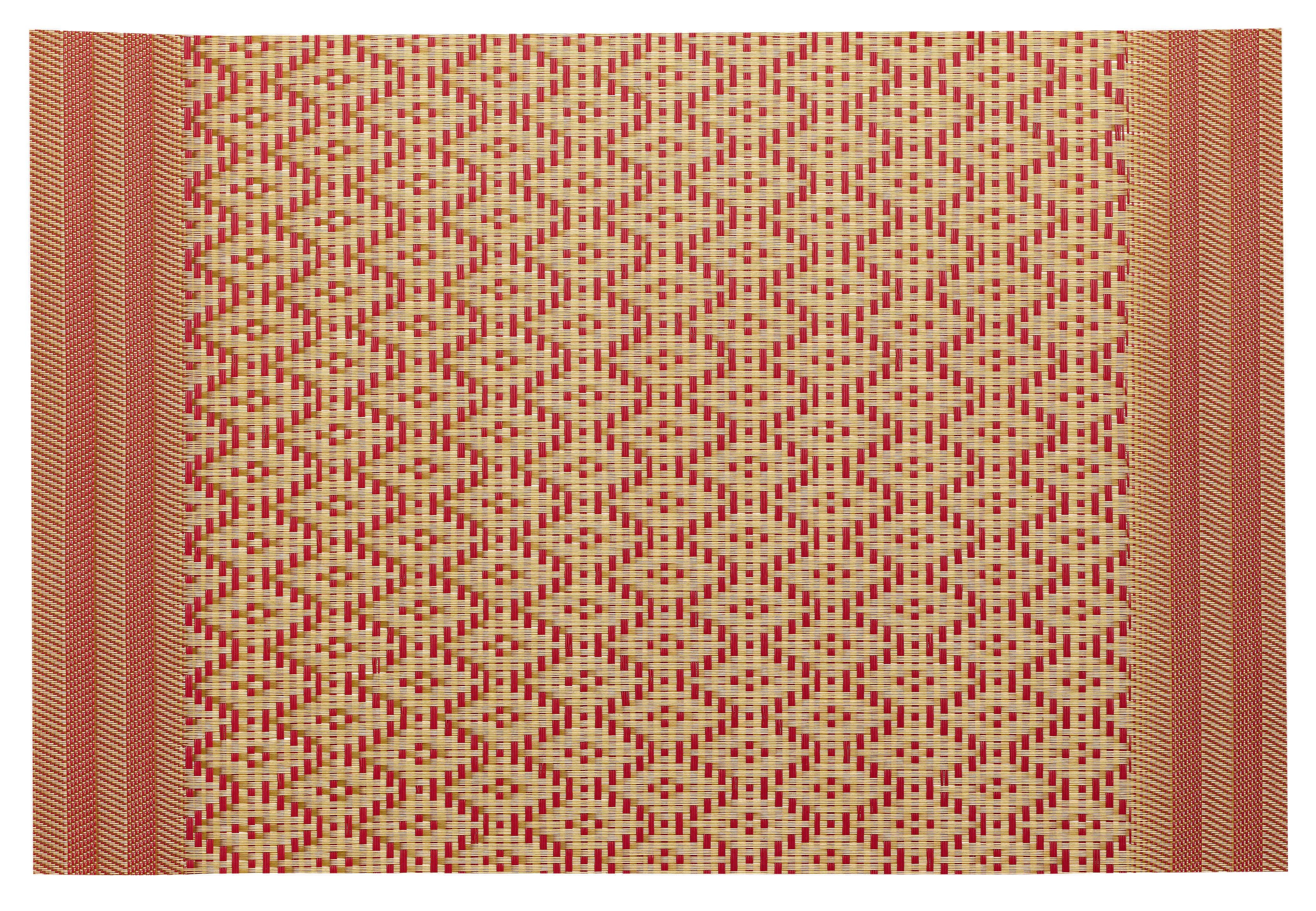 Kadra placemat set Rouge/Or 33 X 45