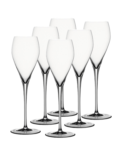 Spiegelau - Sparkling Party Champagneglas 250 ml, set van 6