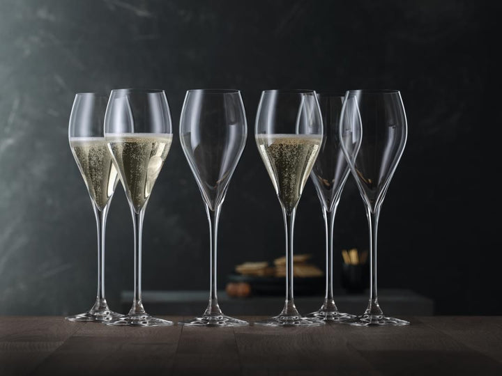 Spiegelau - Sparkling Party Champagneglas 250 ml, set van 6