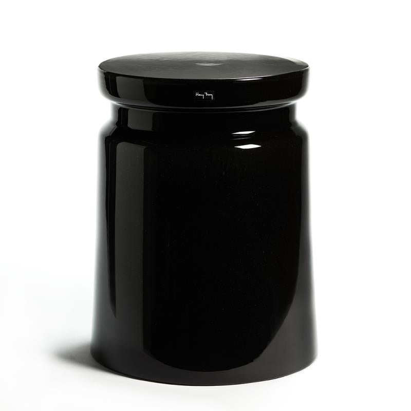Henry Dean | Tsjomoloenga kruk glas Black H45 cm