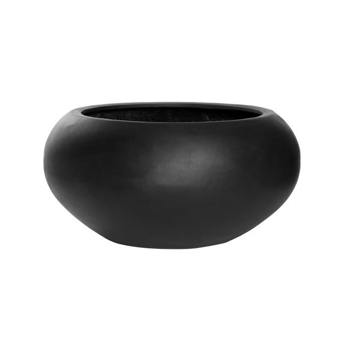 Pottery Pots - Bloempot Cora M, Zwart