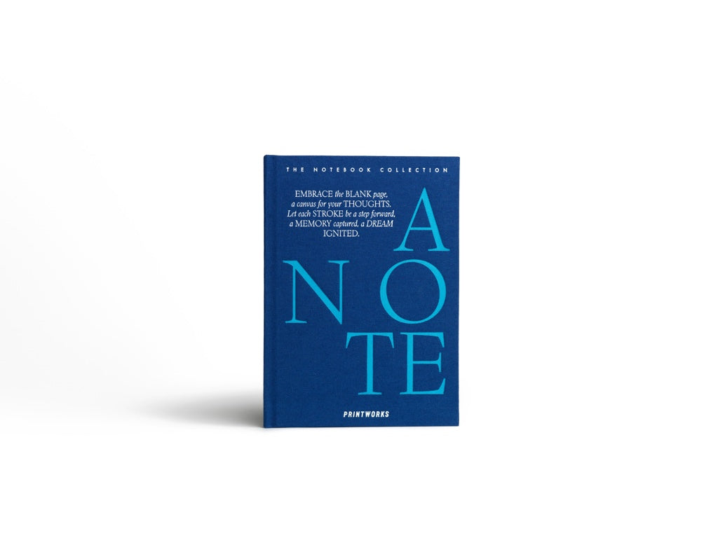 Printworks Notitieboek - Just a Note - Blauw