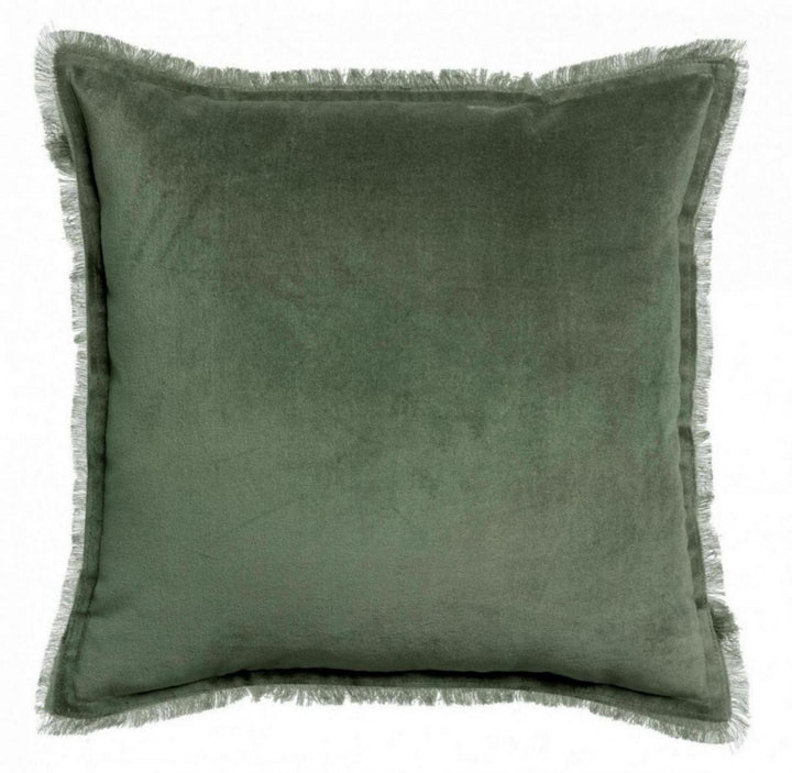 Vivaraise - Effen kussen Fara Thym 45 X 45