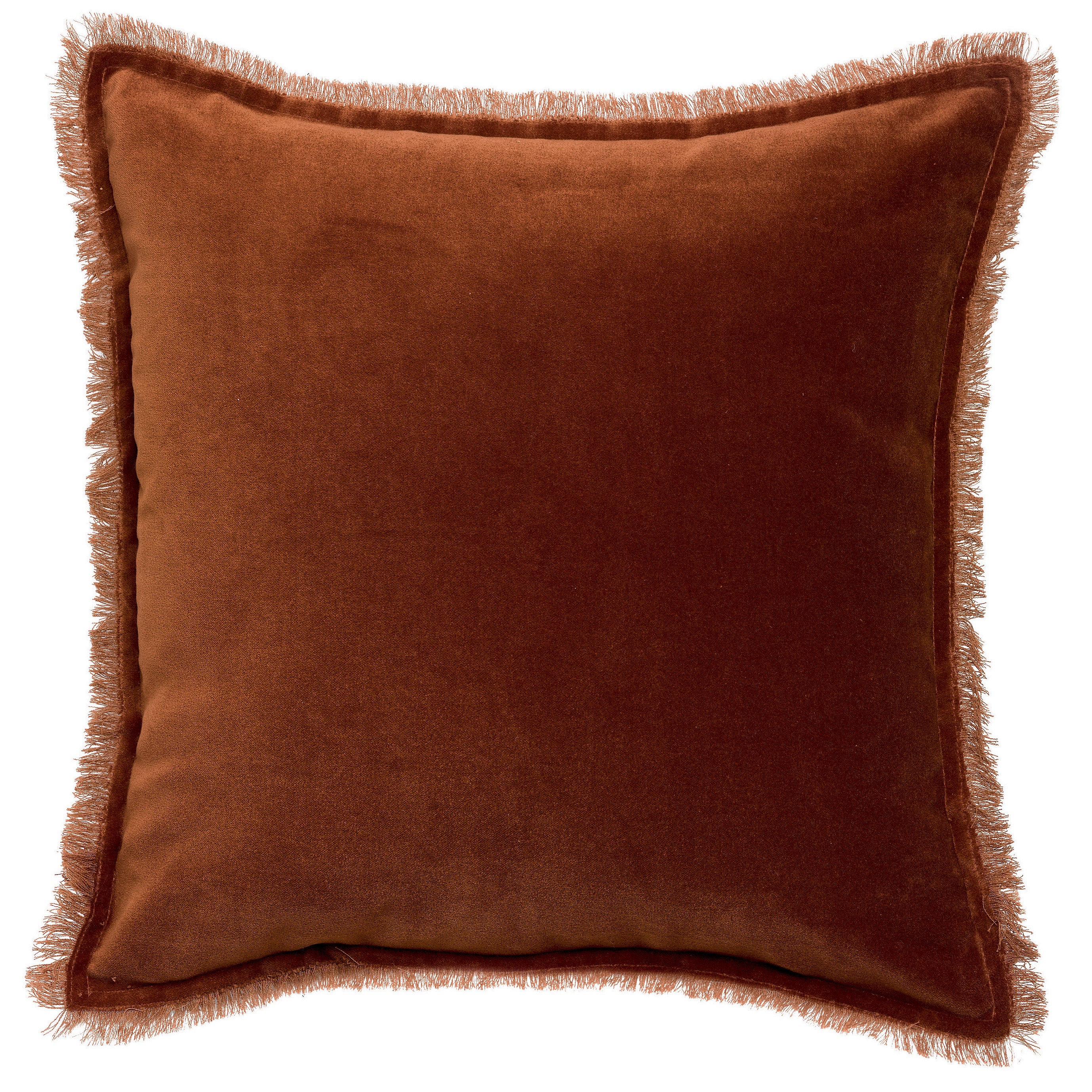 Effen kussen Fara Caramel 45 X 45