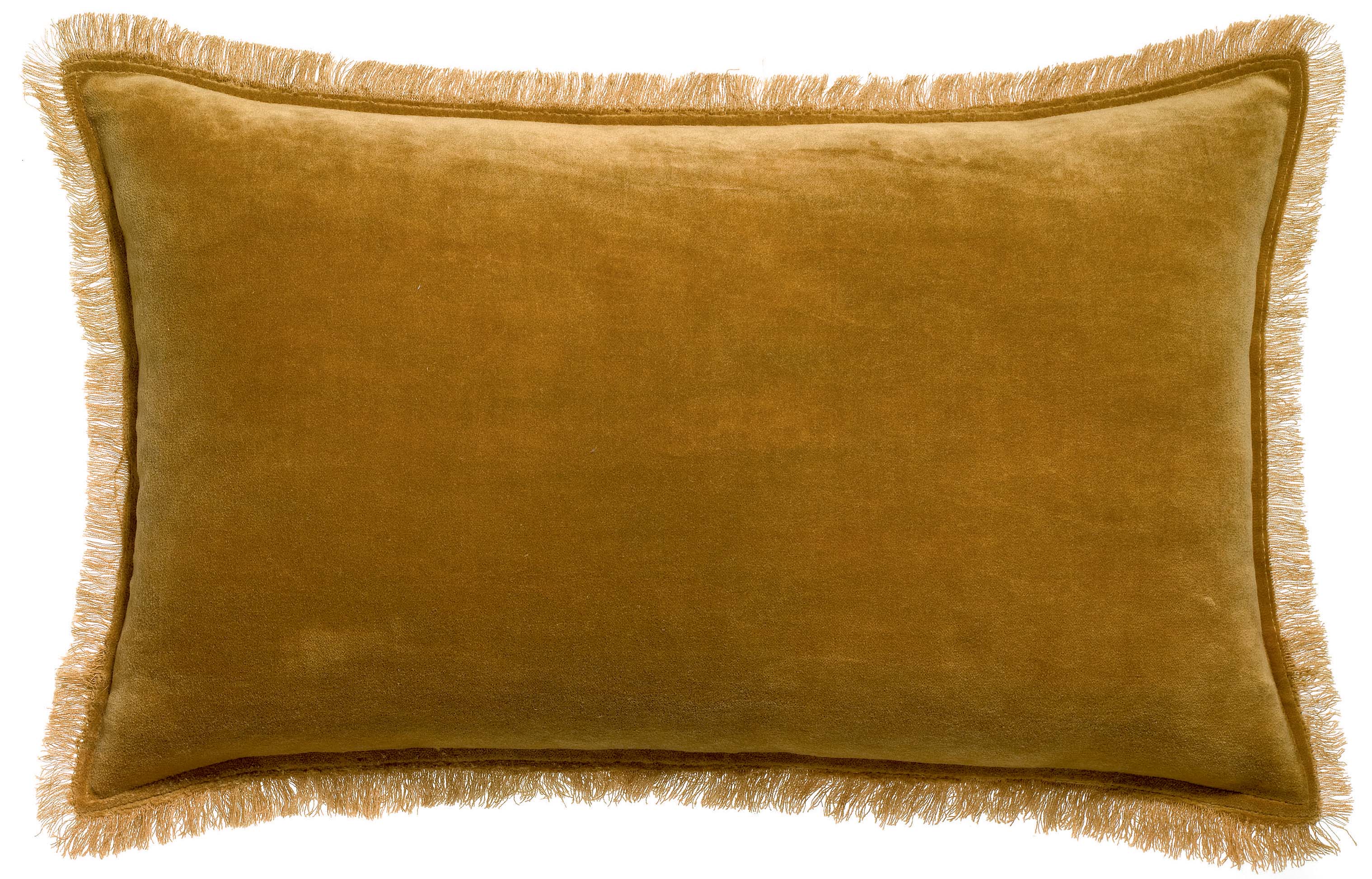 Effen kussen Fara Bronze 30 X 50