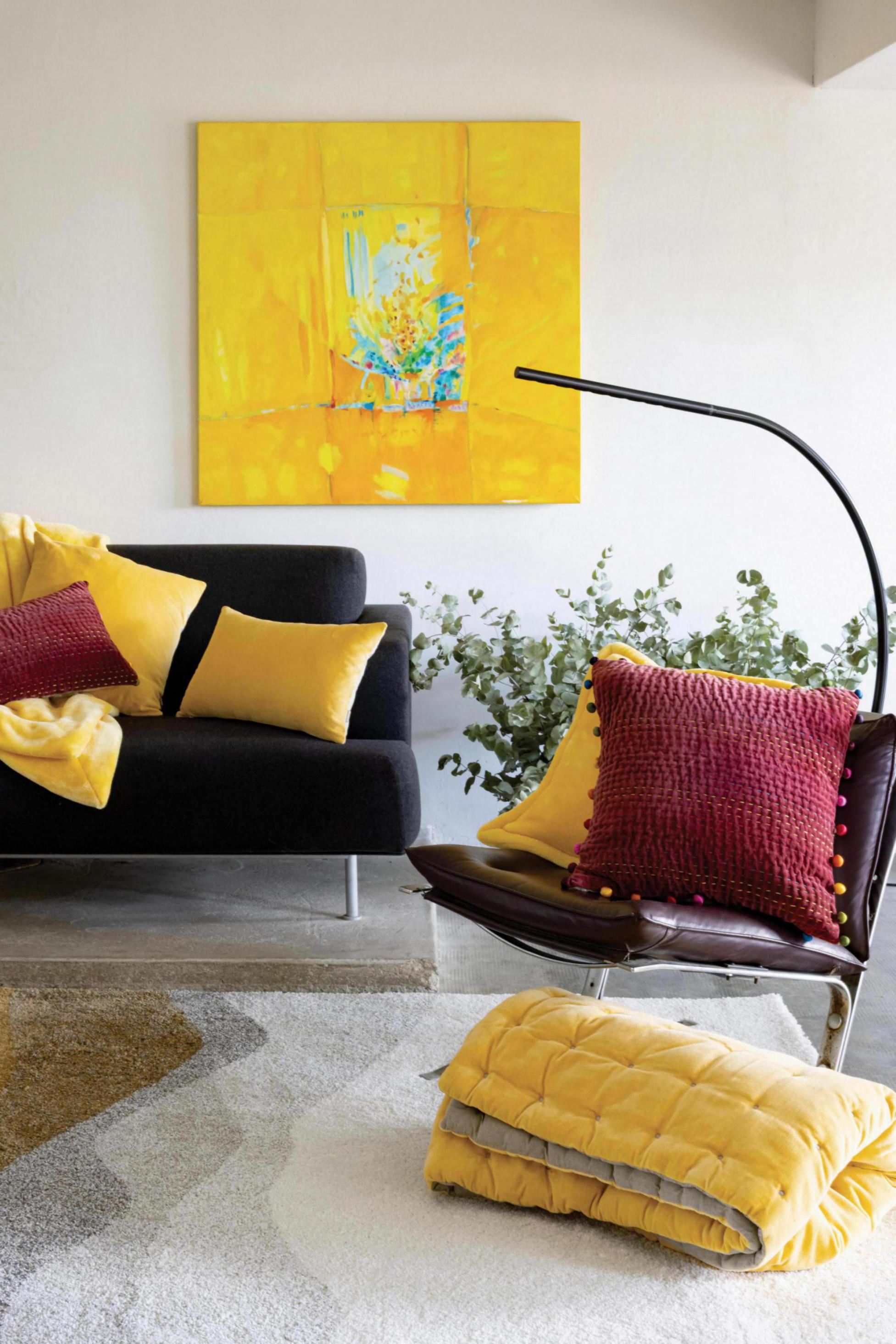 Effen kussen Gastounet Tomette 30 X 50