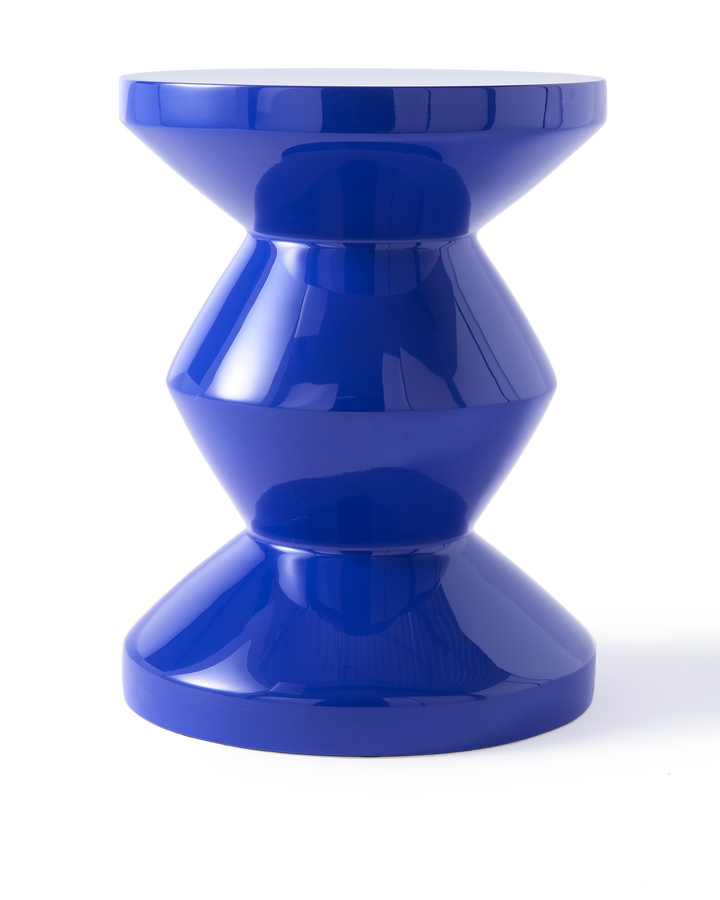 Polspotten - Kruk Zig Zag Donkerblauw