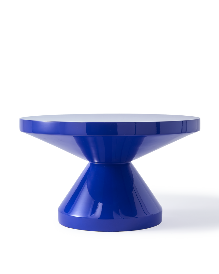 Polspotten - Salontafel Zig Zag Donkerblauw