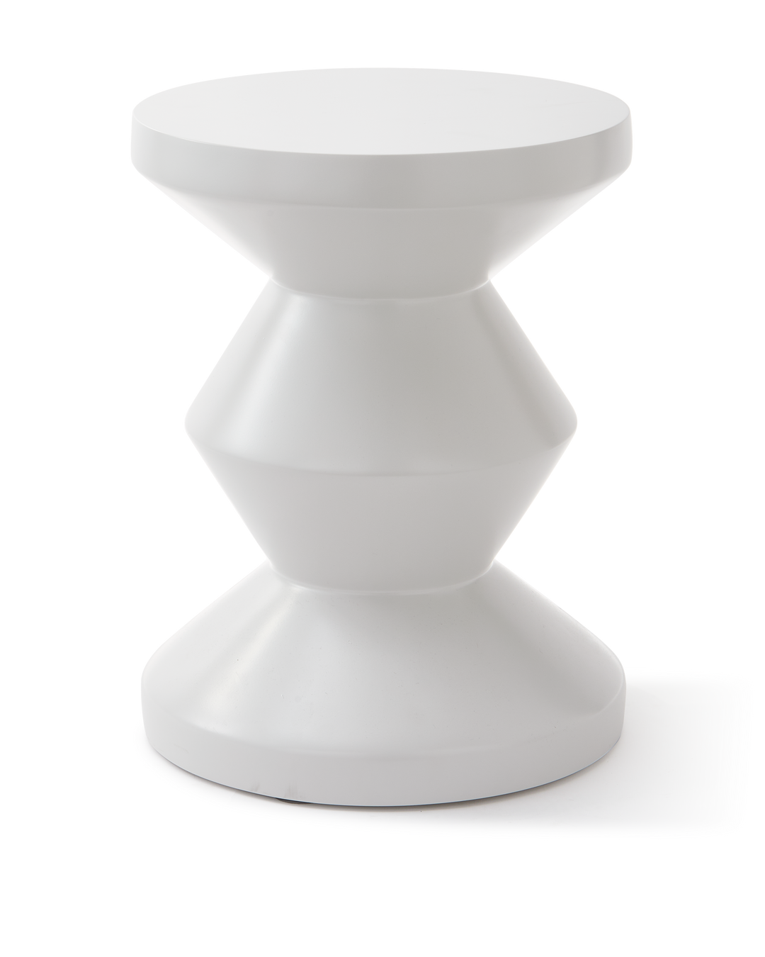 Polspotten - Kruk Zig Zag Outdoor Wit