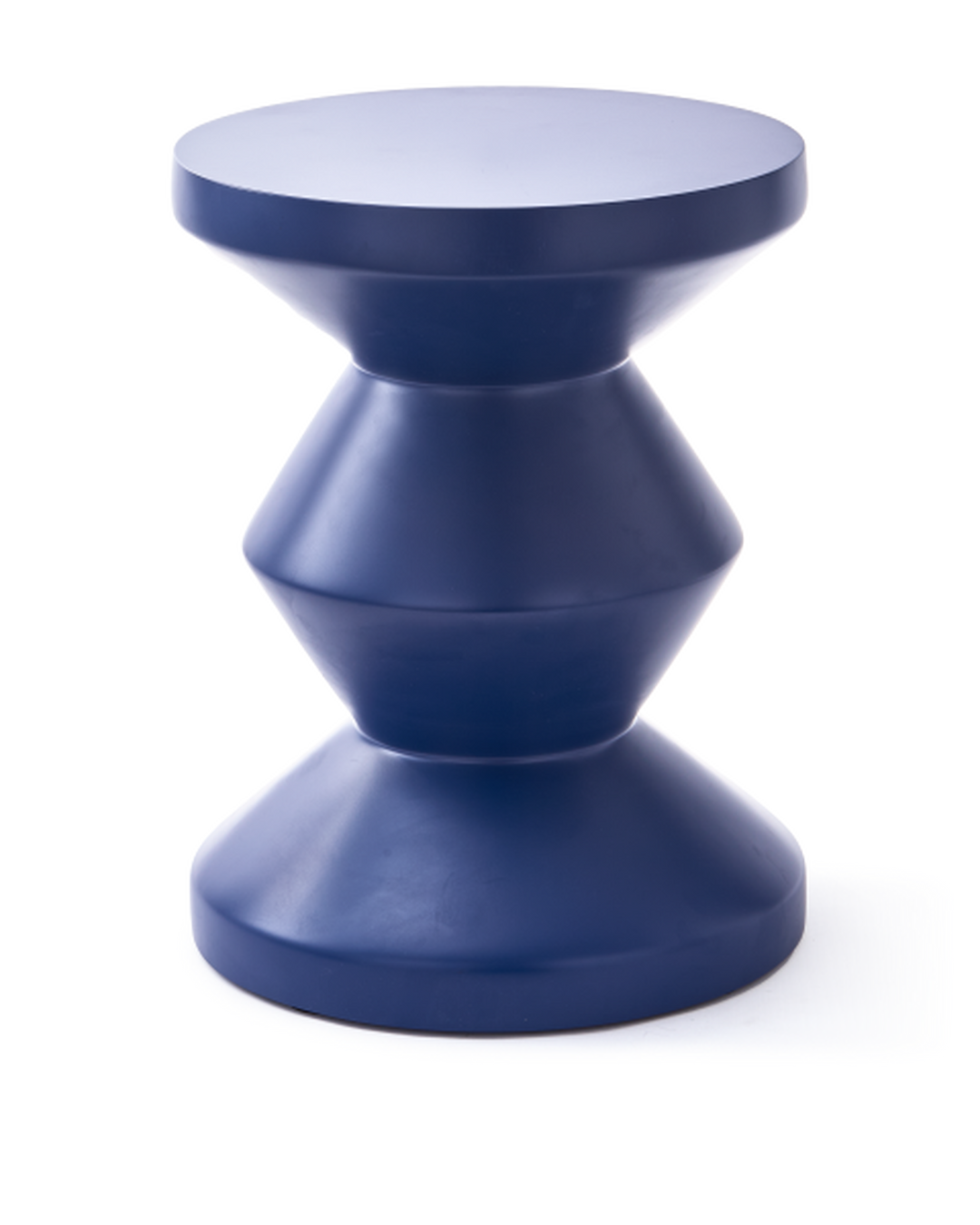 Polspotten - Kruk Zig Zag Outdoor Donkerblauw