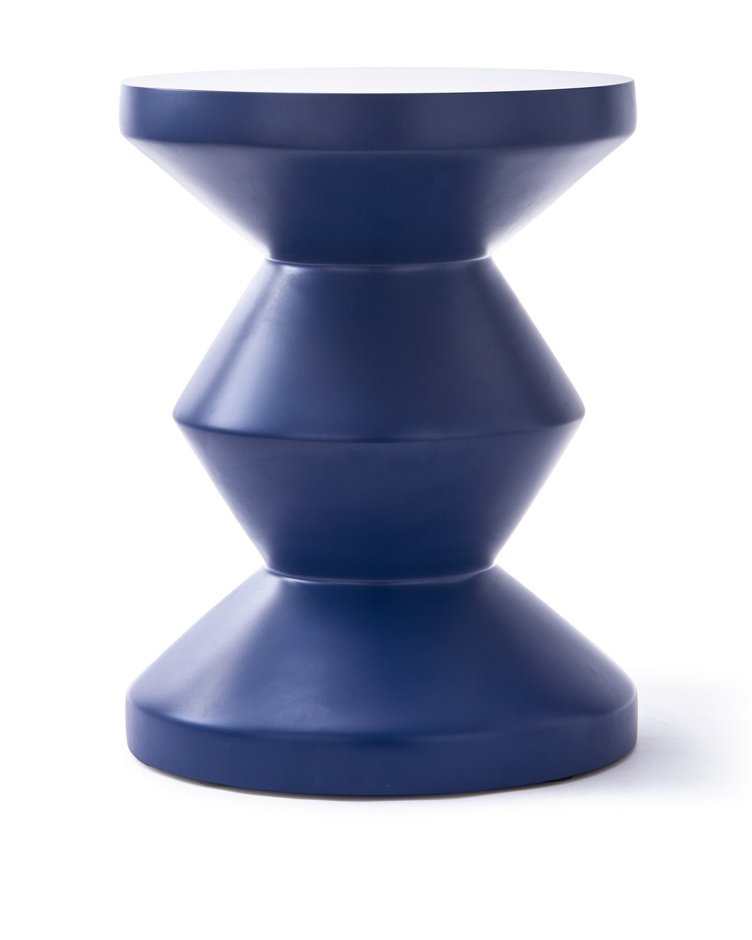 Polspotten - Kruk Zig Zag Outdoor Donkerblauw