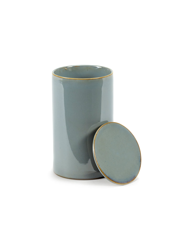 Serax - Anita Le Grelle - Voorraadpot met Deksel Smoky Blue