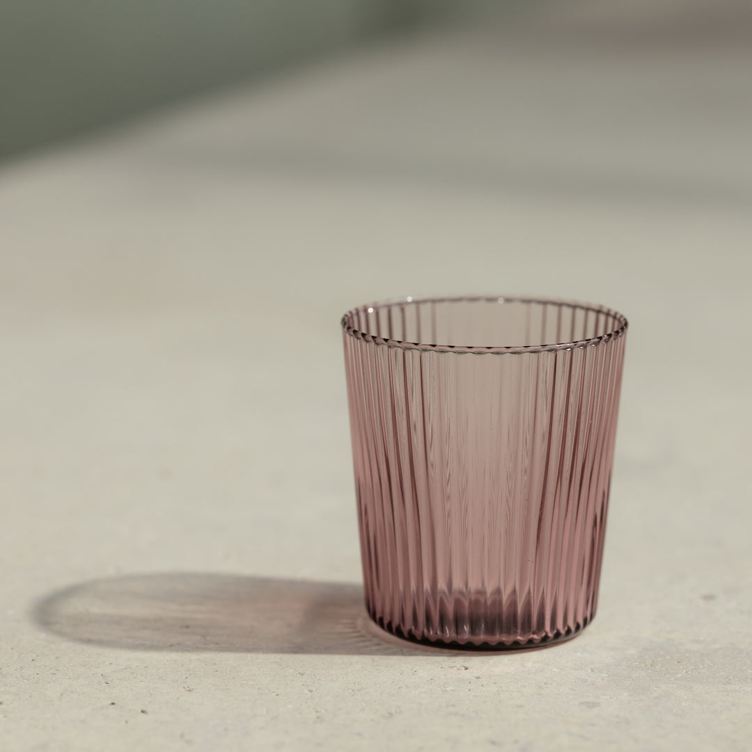 Paveau - Ribbed glas 18 cl Broome - Set van 2