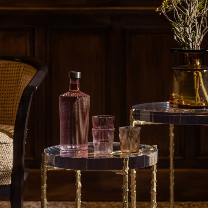 Paveau - Ribbed glas 18 cl Broome - Set van 2