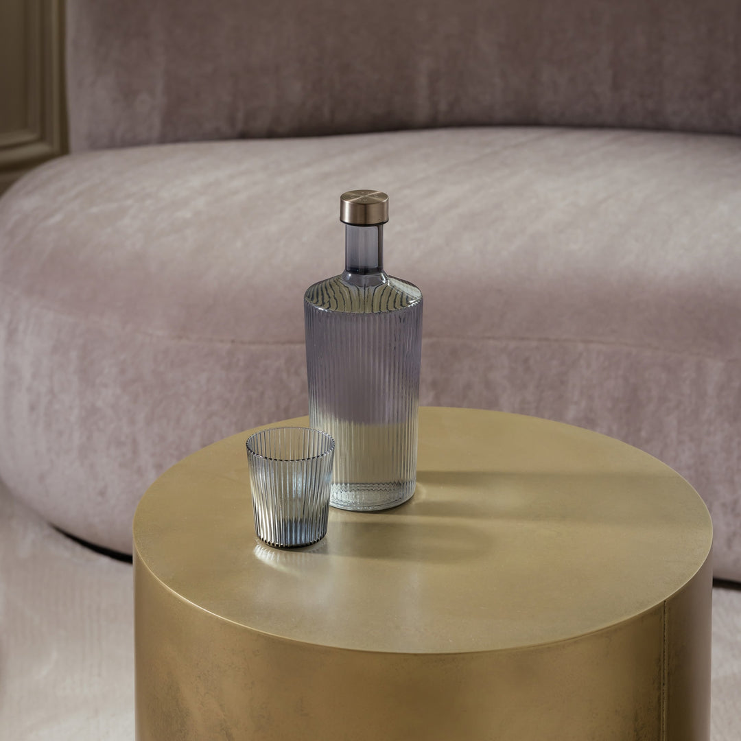 Paveau - Ribbed glas 18 cl Twilight - Set van 2