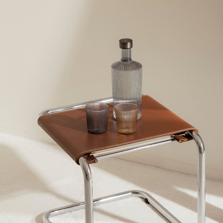 Paveau - Ribbed glas 18 cl Twilight - Set van 2