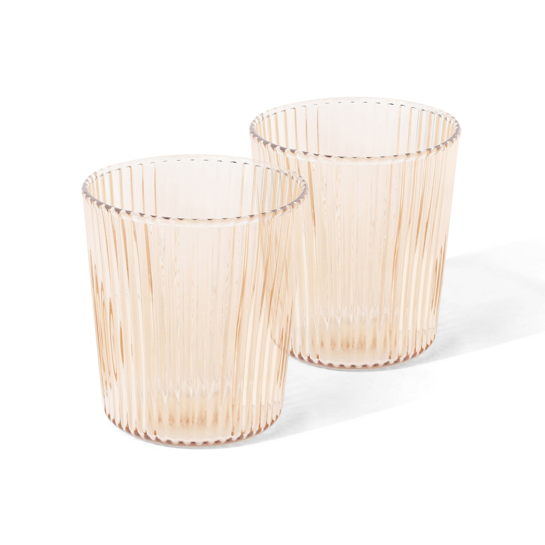 Paveau - Ribbed glas 18 cl Bells - Set van 2
