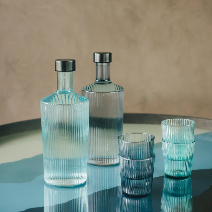 Paveau - Ribbed glas 18 cl Lucky - Set van 2