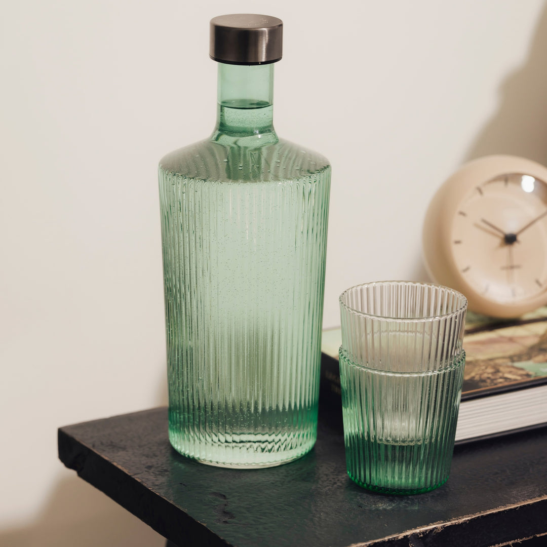 Paveau - Ribbed glas 18 cl Bondi - Set van 2