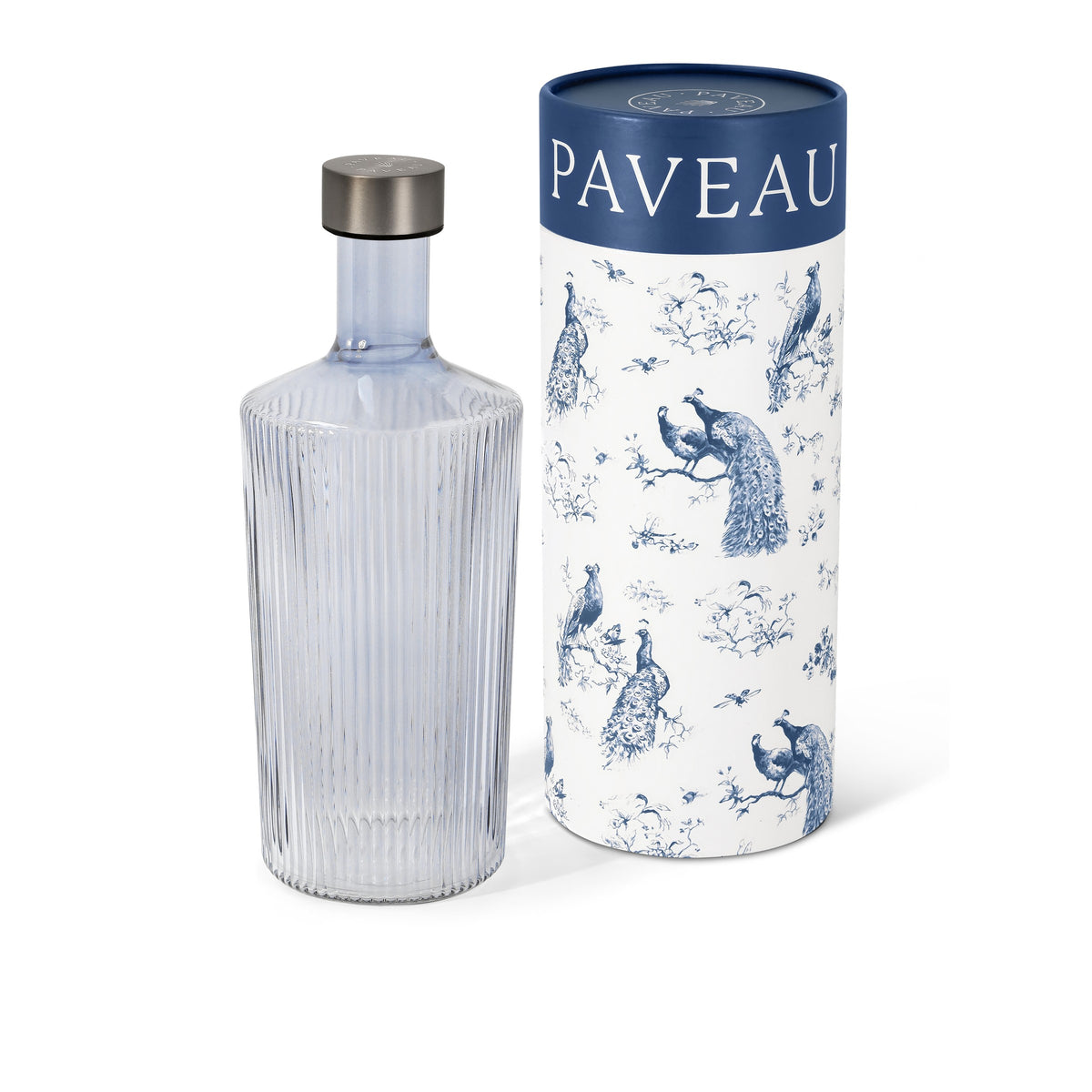 Paveau - Ribbed fles large 1,25 L Twilight