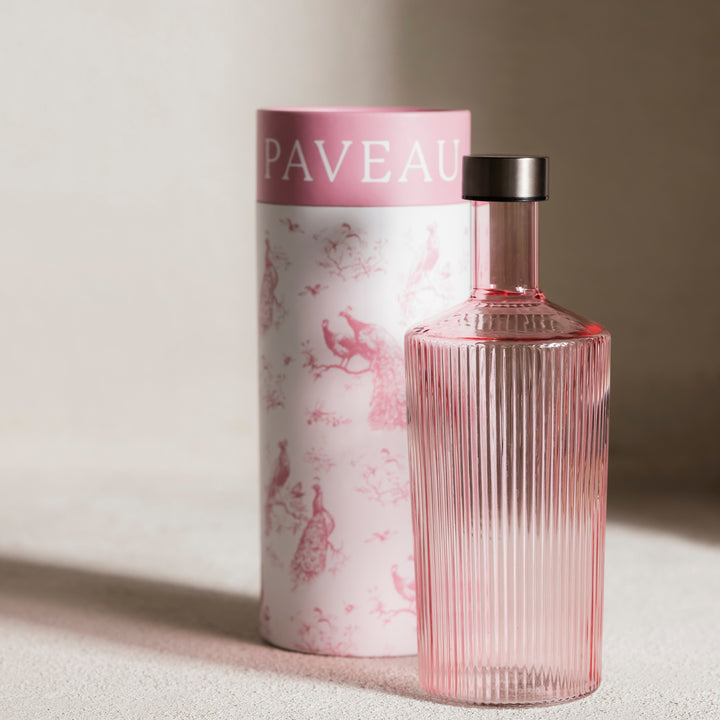Paveau - Ribbed fles large 1,25 L Roze