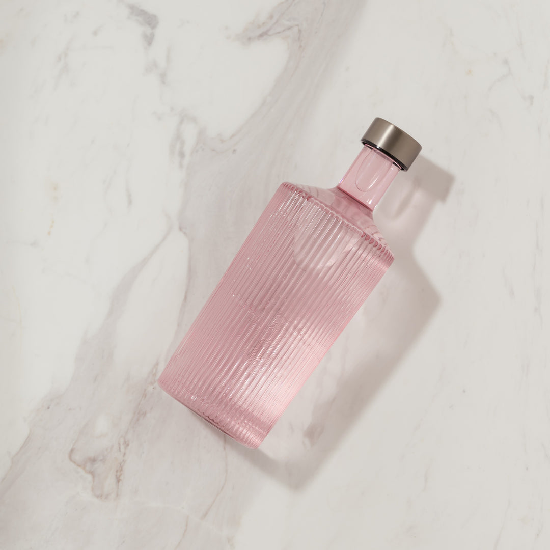 Paveau - Ribbed fles large 1,25 L Roze