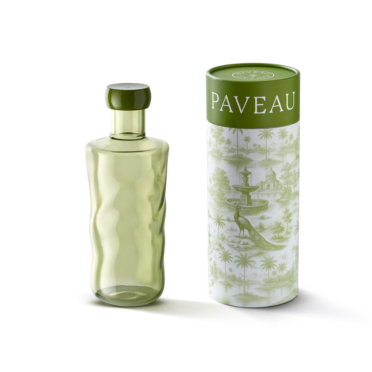 Paveau - Swirl fles medium 75 cl Moss